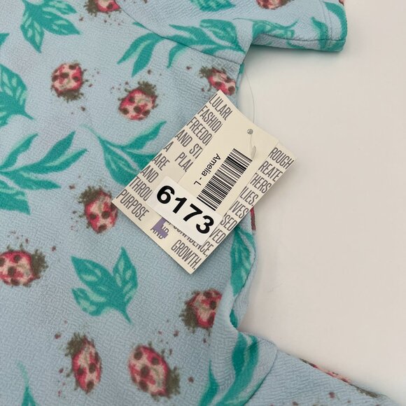 New with tags LuLaRoe Amelia Dress L (12-14) - Picture 2 of 6